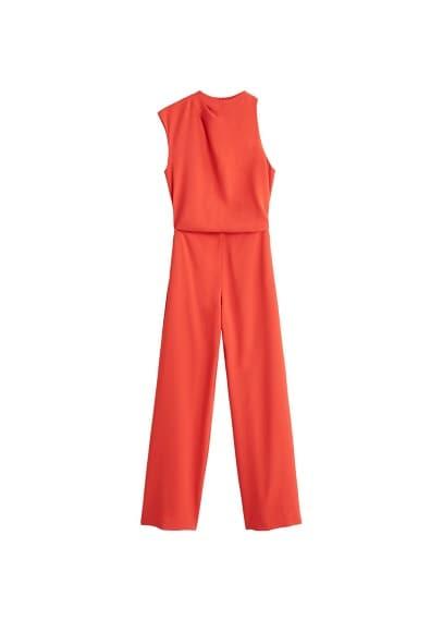 Mango Mango Asymmetric Long Jumpsuit