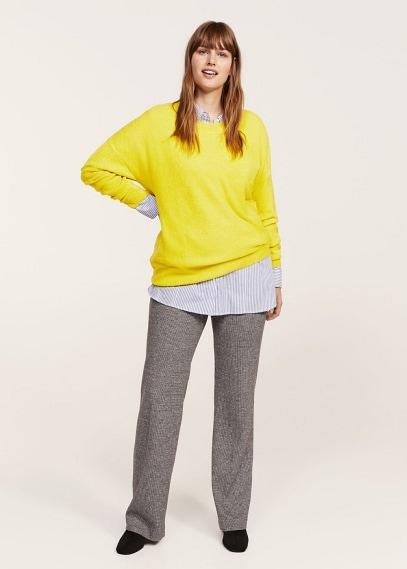 Violeta By Mango Violeta By Mango Textured Fine-knit Sweater