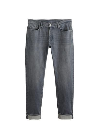 Mango Man Mango Man Slim-fit Grey Wash Jan Jeans