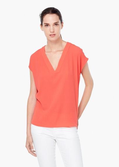 Mango Mango Flowy Blouse