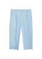 Violeta By Mango Violeta By Mango Pleated Culottes Trousers