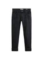 Mango Man Mango Man Slim-fit Dark Grey Wash Tim Jeans