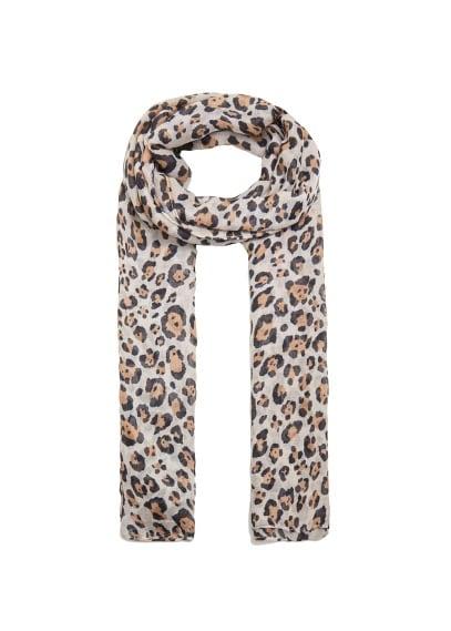 Violeta By Mango Violeta By Mango Leopard Print Scarf