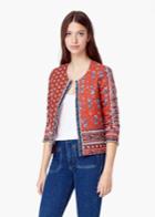 Mango Mango Printed Cotton Jacket
