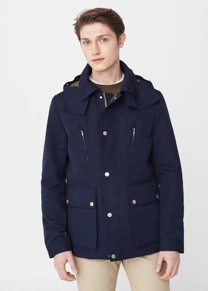 Mango Man Mango Man Detachable Hood Jacket