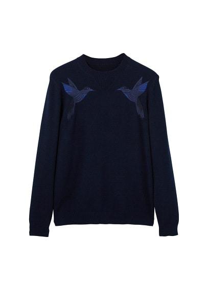 Mango Man Mango Man Embroidered Sweater