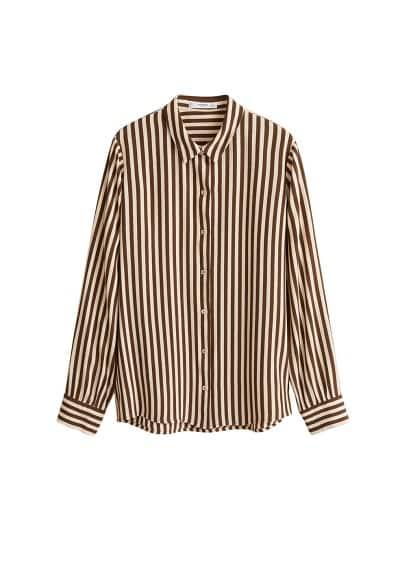 Mango Mango Bicolor Striped Shirt