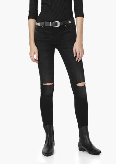 Mango Mango Slim-fit Tattoo Jeans