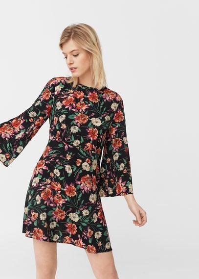 Mango Mango Floral Lightweight Dress