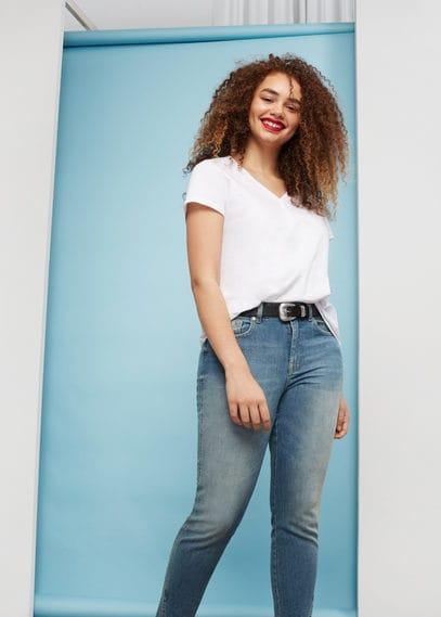 Violeta By Mango Violeta By Mango Slub-cotton T Shirt
