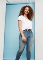 Violeta By Mango Violeta By Mango Slub-cotton T Shirt