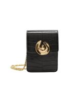 Mango Mango Croc-effect Mini Bag