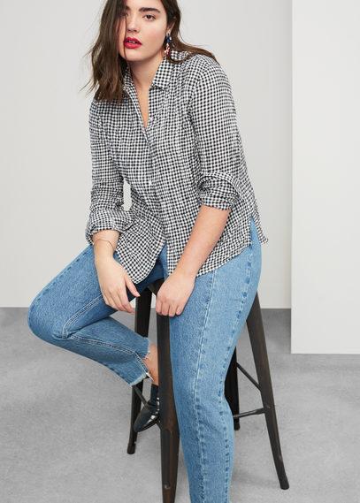Violeta By Mango Violeta By Mango Gingham Check Shirt