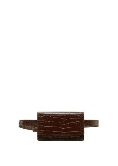 Violeta By Mango Violeta By Mango Faux Leather Bum Bag