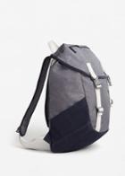 Mango Man Mango Man Lapel Mixed Backpack