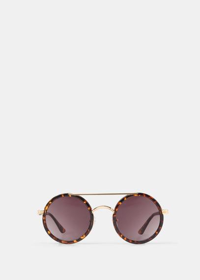 Mango Mango Tortoiseshell Sunglasses