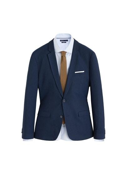Mango Man Mango Man Slim-fit Striped Tailored Blazer