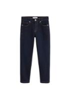 Mango Mango Cropped Slim-fit Jeans