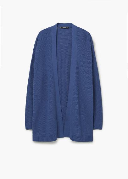 Mango Mango Textured Cardigan