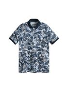 Mango Man Mango Man Hawaiian Printed Polo Shirt