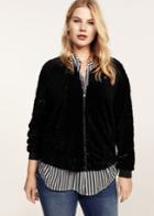 Violeta By Mango Violeta By Mango Sequined Bomber