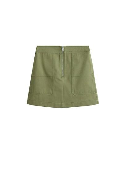 Mango Mango Pocket Miniskirt