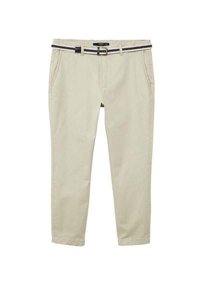 Mango Man Mango Man Skinny Cotton Trousers