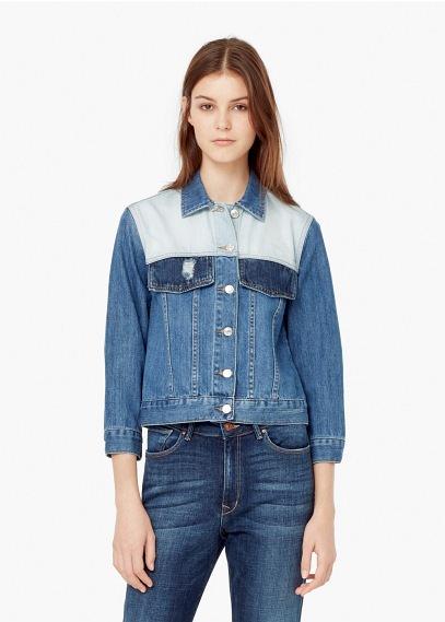 Mango Mango Medium Denim Jacket