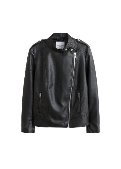 Violeta By Mango Violeta By Mango Asymmetric Zip Jacket