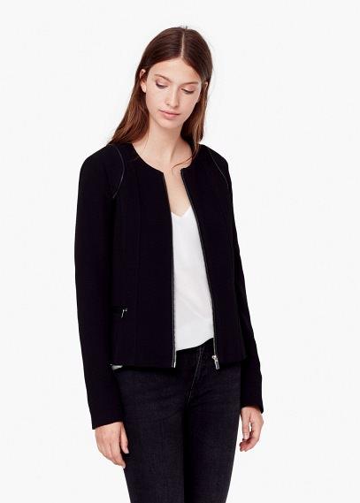 Mango Mango Textured Jacket