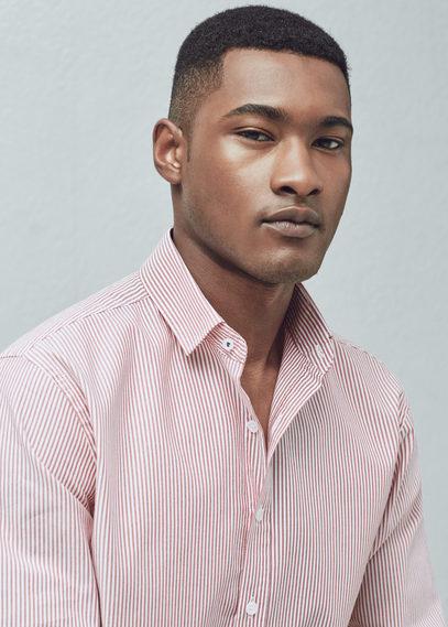 Mango Man Mango Man Slim-fit Bengal Stripe Shirt