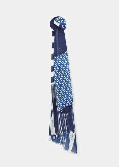 Violeta By Mango Violeta By Mango Mixed Print Scarf
