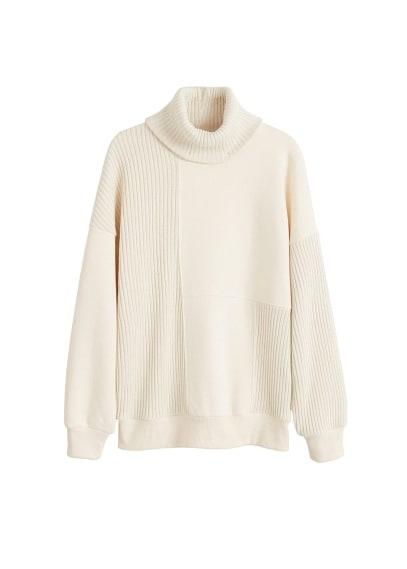 Mango Mango Turtleneck Sweatshirt