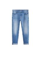 Mango Man Mango Man Regular-fit Cropped Soft Jeans