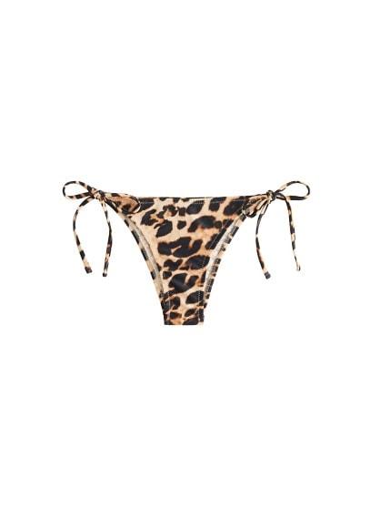 Mango Mango Animal Print Bikini Bottom