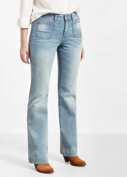 Violeta By Mango Violeta By Mango Flared Selena Jeans
