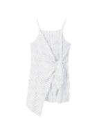 Mango Mango Knot Asymmetric Dress