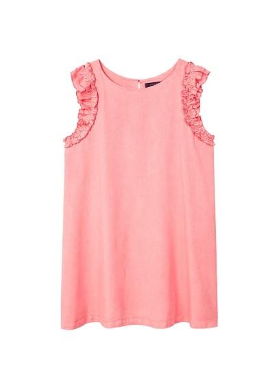 Violeta By Mango Violeta By Mango Ruffled Soft Dress