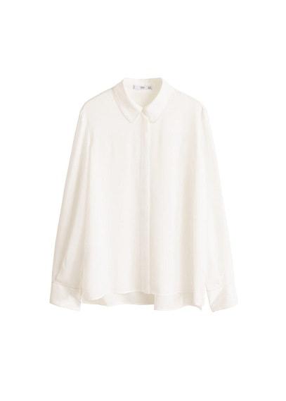 Mango Mango Contrasting Seams Shirt