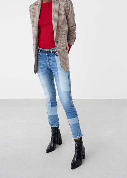 Mango Mango Straight Words Jeans