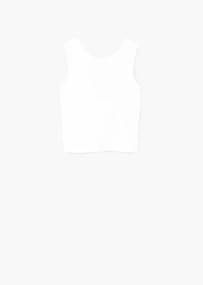 Mango Mango Seam Textured Top