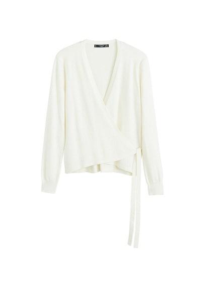 Mango Mango Wrap Tied Cardigan