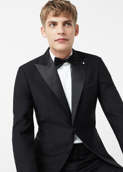Mango Man Mango Man Peak Lapel Tuxedo Blazer