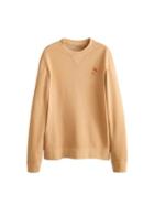 Mango Man Mango Man Embroidered Detail Cotton Sweatshirt