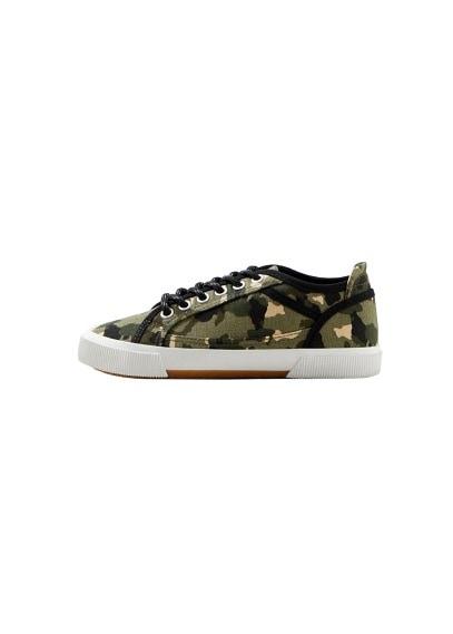 Mango Mango Camo-print Sneakers