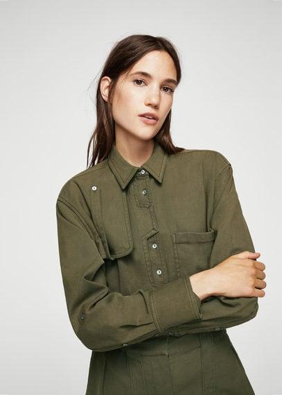 Mango Mango Military Shirt