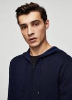 Mango Man Mango Man Cotton-blend Knit Sweatshirt