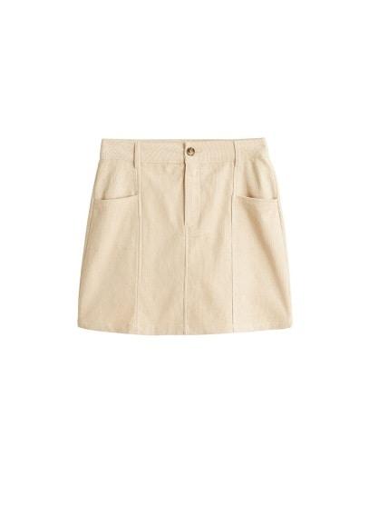 Mango Mango Corduroy Skirt