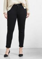 Violeta By Mango Studs Slim-fit Jeans