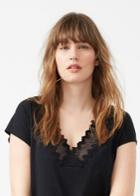 Violeta By Mango Violeta By Mango Openwork Panel Dress